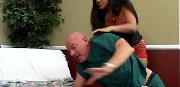  Male nurse totally dominated by Ice La Fox